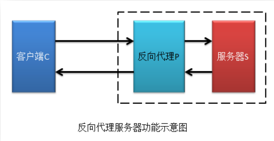 正向代理与反向代理补充示意图